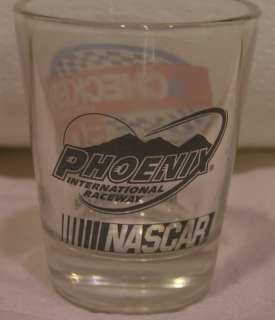 NASCAR PHOENIX Sprint Cup Race Shot Glass Glasses NEW  
