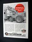 hough payloader tractor shovel shovels 1949 print ad 