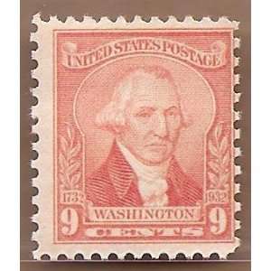  Stamps US Postage George Washington Sc714 Very Fine Mint 