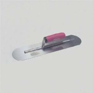 Cement Finishing Trowel with Round End Handle, Blade, and Shank Option 