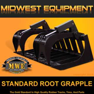 NEW 72 STANDARD ROOT GRAPPLE SKID STEER ATTACHMENT  