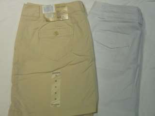    WOMENS DOCKERS COTTON BLEND STRETCH SKORTS MANY SIZES AND COLORS