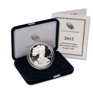  2012 American Eagle One Ounce Silver Proof Coin (PS5 