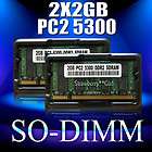 ADATA DDR2 667 SODIMM PC 5300 2 GB DDR SO DIMM RAM 2GB  