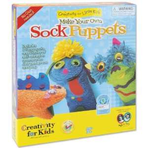  Make Your Own Sock Puppets Kit 