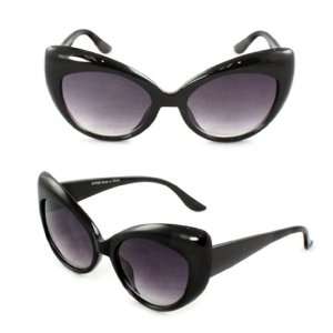  Cat Eye Sunglasses ZHP065BKPB Black Frame Fashion Design with Purple 