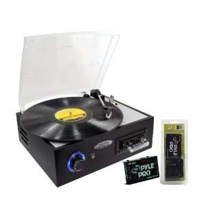 Pyle Turntable Record Player and Pre Amplifier Package 