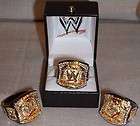 wwe spinning championship replica jewelry finger ring expedited 