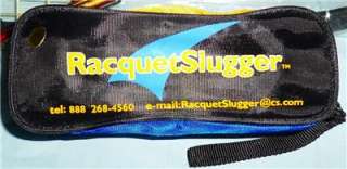 RACQUET SLUGGER SQUASH SET 2 RACKETS W/CASE & 3 BALLS W/CASE  