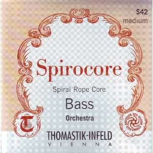 Thomastik Infeld Contrabass Spirocore Set   Chrome Wound Orchestra 4/4 