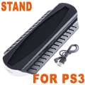 in 1 Cooling Fan + Stand for Sony PS3 Slim Console  