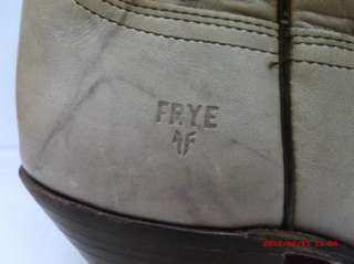 PRE OWNED PAIR OF FRYE 3844 COWBOY WESTERN BOOTS SIZE 12 D  
