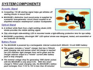 Start 1000 MAGNUM Electronic Track Meet Starting System  