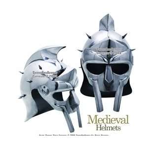  Gladiator Roman Maximus Style Helmet Armor with Spikes 
