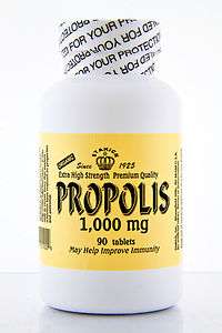 Propolis 90 Tablets 1000mg Pure Organic Natural Bee  