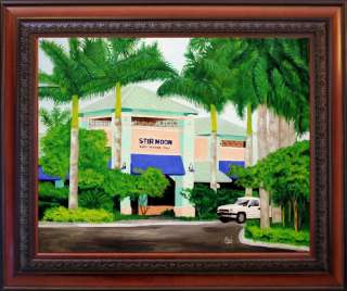 211  Painting   Stir Moon Restaurant, Weston Florida  