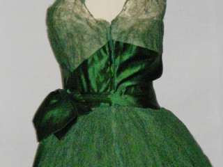   Martins Emerald Green Tea Length Party Prom Dress, Size S or 6