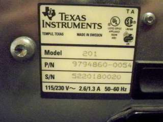 Texas Instruments TI 201 Label Printer 9794860 0054  