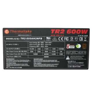 Thermaltake TR 600P TR2 600W Power Supply 80PLUS BRONZE  