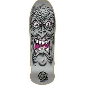  Santa Cruz Roskopp Face Silver Reissue Skateboard Deck 