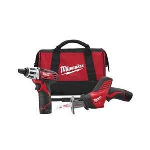  Milwaukee 2490 22 Hackzall Reciprocal Saw and Driver Kit 