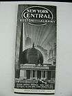 New York Central Railroad RR Public Timetable 1939 Repr