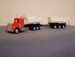 Herpa #6426 Freightliner Dump truck w/trailer. 1/87  