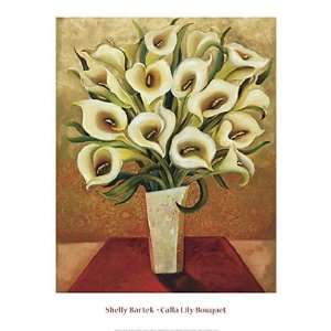  Shelly Bartek   Calla Lily Bouquet Size 26x34 by Shelly 