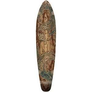  Globe Kaguya Longboard Skateboard Deck includes Grip Tape 