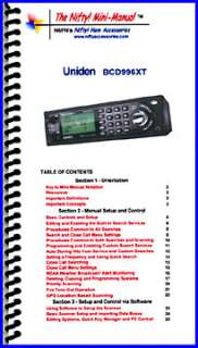 for the uniden bcd996xt scanner convenient short form operating guide