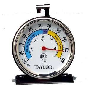   Series Freezer Refrigerator Thermometer, Large Dial