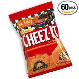 CHEEZ IT Baked Snack Crackers, Original Crackers, 3 Ounce Packages 