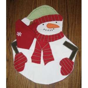    Pottery Barn Kids Snowman Placemats & Napkins