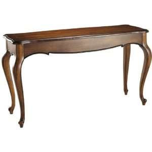  Provence Sofa Console Table   31hx54w, Brown