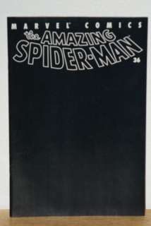The Amazing Spider Man #36 Comic Book *The Black Issue* (9/11 Special 