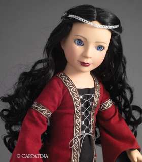 Veronika Medieval Princess 18 Vinyl Doll by Carpatina  