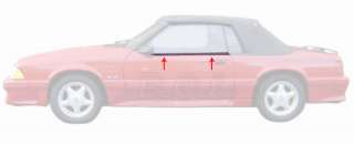 Does not include front molding extensions that are used on 1988 1993 