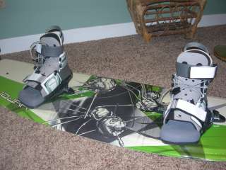   HYPERLITE STATE 145 WAKEBOARD & STATE BINDINGS SZ XL BOOTS COMPLETE