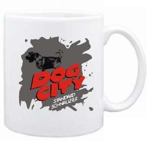    New  Dog City  Standard Schnauzer  Mug Dog