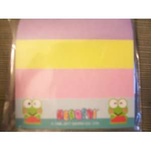  Sticky Note Pad ~ Keroppi with Lines