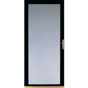    LARSON 32 Black Fixed Glass Storm Door 34920051