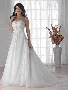   /Lvory Wedding dress Bride Gown Size 6 8 10 12 14 16 and Petticoat