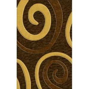   Riley DL17 Mocha Golddust Caramel 6 X 9 Area Rug