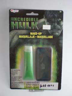 The Incredible Hulk Costume Make Up Kit Green Disguise 18886 2008 