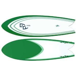 Fugu 64 Quad Fin Retro Fish Surfboard (Epoxy)  Sports 