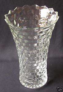 COLONY / INDIANA GLASS WHITEHALL LARGE FLARED VASE 10  