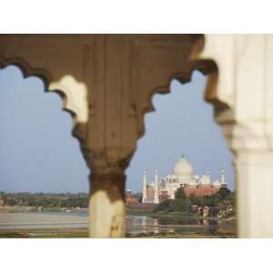  View of Taj Mahal From Agra Fort, UNESCO World Heritage Site, Agra 
