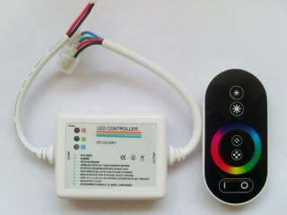 Wireless RF touch panel LED RGB Dimmer remote controller For RGB LED 