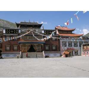 Ta Gong Tibetan Monastery, Sichuan Province, China Premium 