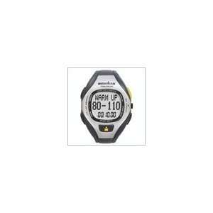   Trainer Digital Heart Rate Monitor Black/Silver Watch